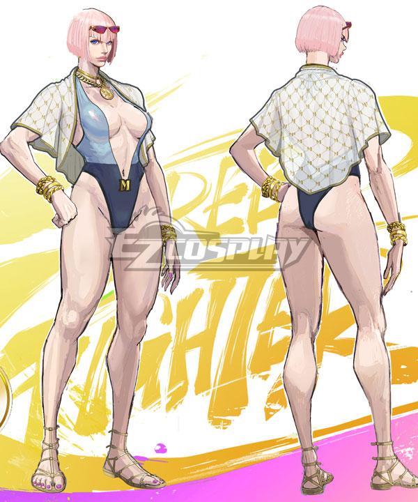 Street Fighter 6 SF6 Swimsuits Manon Cosplay Costume