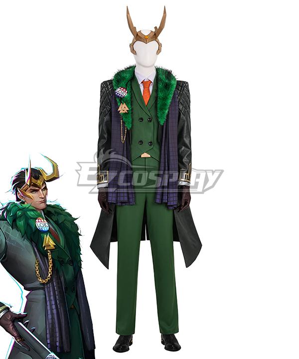 Marvel Rivals Loki Presidential Attire Skin Premium Edition Cosplay