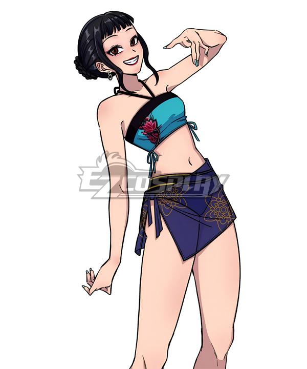 Kpop Demon Hunters Huntrix Zoey Swimsuit Cosplay Costume