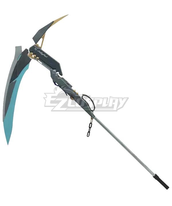 Zenless Zone Zero Hugo Vlad cosplay 道具杖 Zenless Zone Zero ZZZ Hugo Vlad Sickle Cosplay Weapon Prop