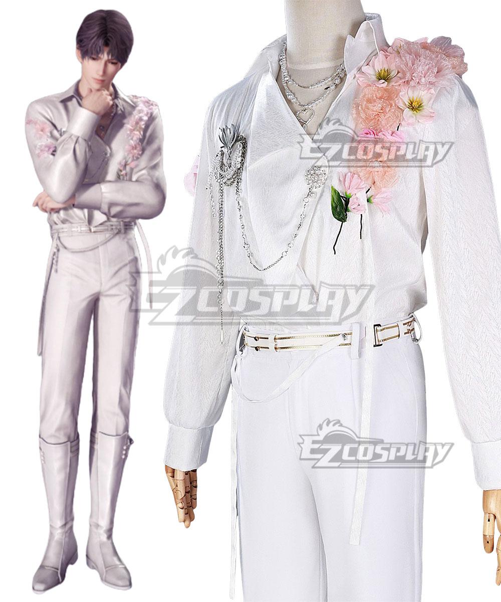 Love and Deepspace Spring and Flower Rafayel Wisteria Waltz Cosplay Costume