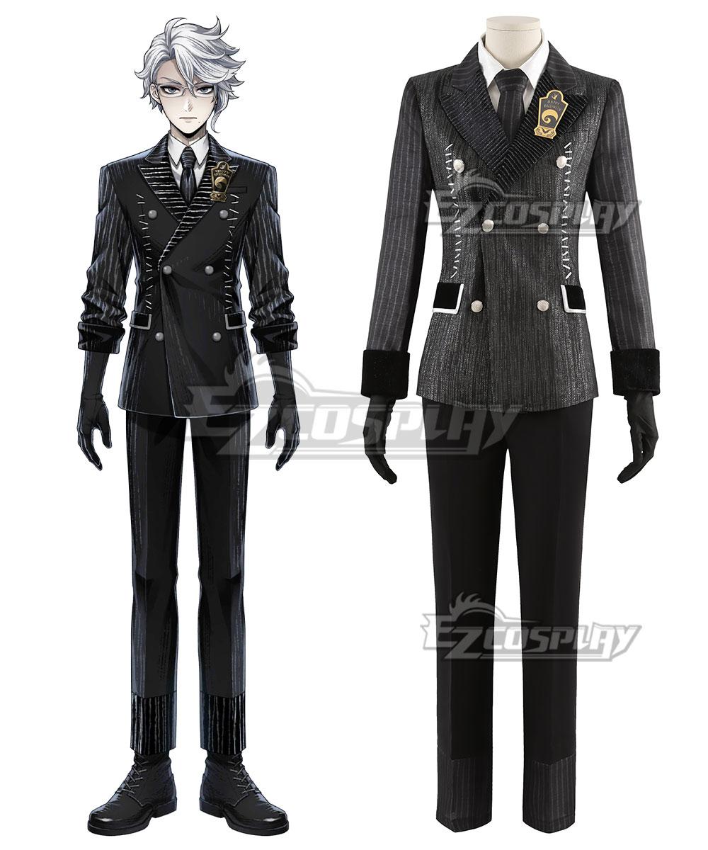 Disney Twisted Wonderland Azul Ashengrotto 2024 Halloween Cosplay Costume