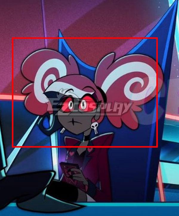 Hazbin Hotel Season 2 Velvette Pink Pigtails Cosplay Wig