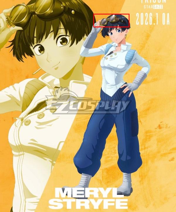 TRIGUN STAMPEDE Meryl Stryfe Blinkers Cosplay Accessory Prop