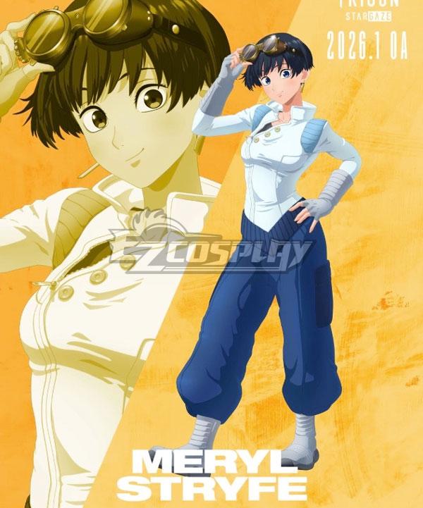 TRIGUN STAMPEDE Meryl Stryfe New Cosplay Costume