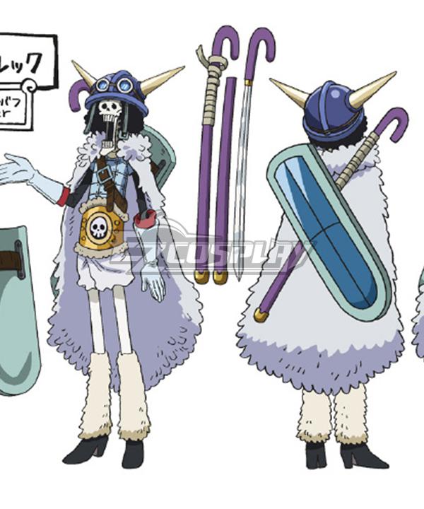 One Piece Brook Elbaf Elbaph Cosplay Costume