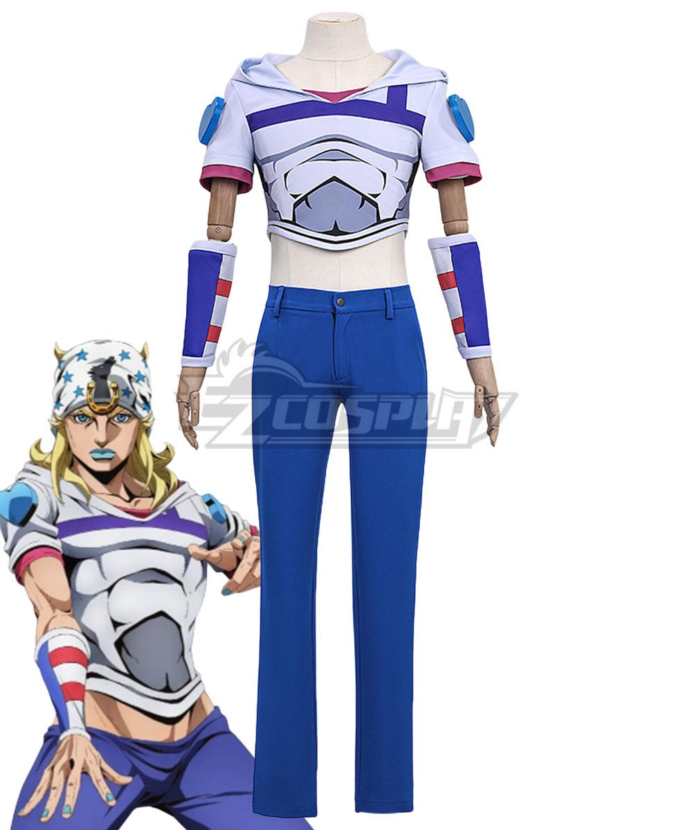 JoJo's Bizarre Adventure: Steel Ball Run Anime Johnny Joestar Premium Edition Cosplay Costume