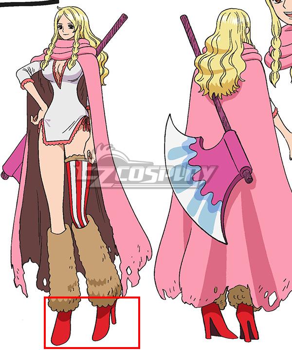 One Piece Gerd Red Cosplay Shoes