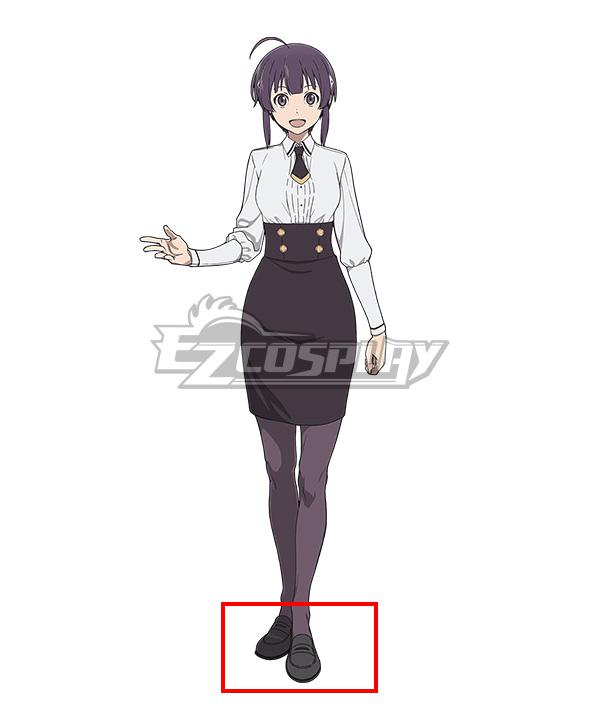 Gantz Reika Shimohira Anzu Yamasaki Masaru Kato Black Cosplay Shoes