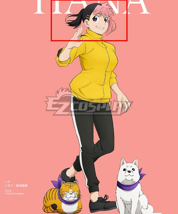 Daemons of the Shadow Realm Hana Black Pink Cosplay Wig