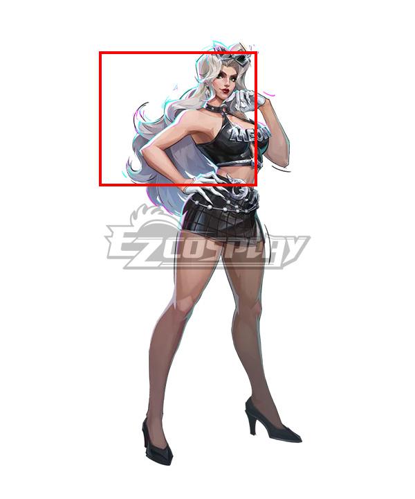 Marvel Rivals Black Cat Urban Predator Skin Cosplay Wig