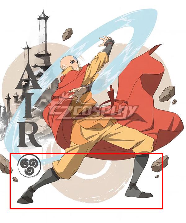The Legend of Aang: The Last Airbender Silver Shoes Cosplay Boots