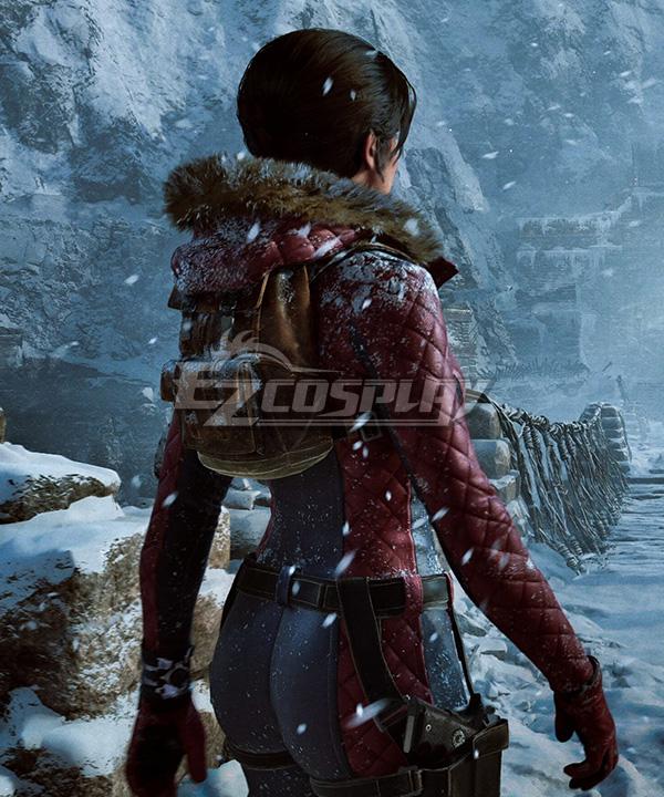 Tomb Raider Atlantis's Legacy Lara Croft Winter Outfit Cosplay Costume