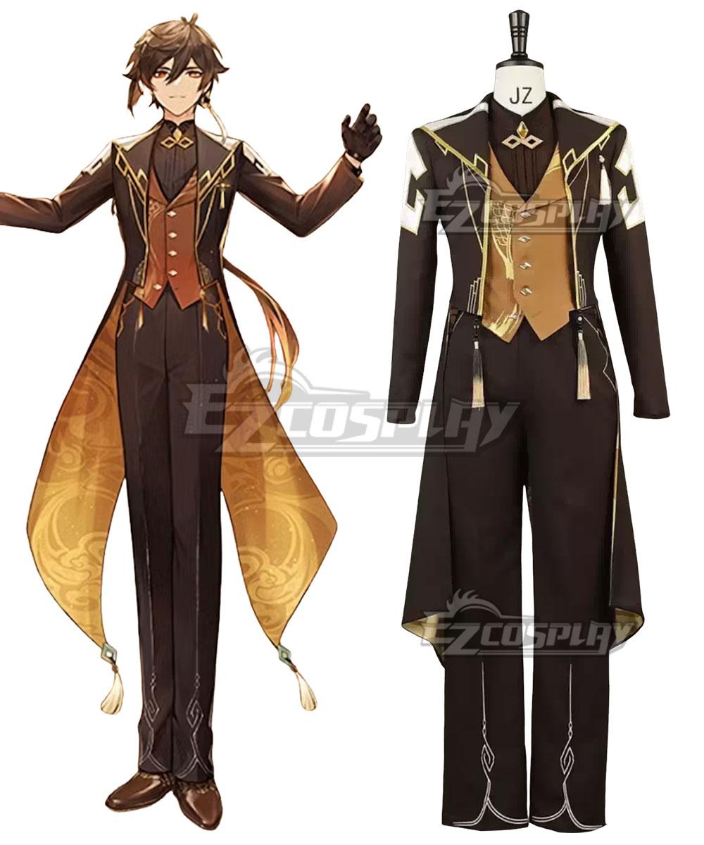 Genshin Impact Zhongli 2023 Concert Suit Cosplay Costume