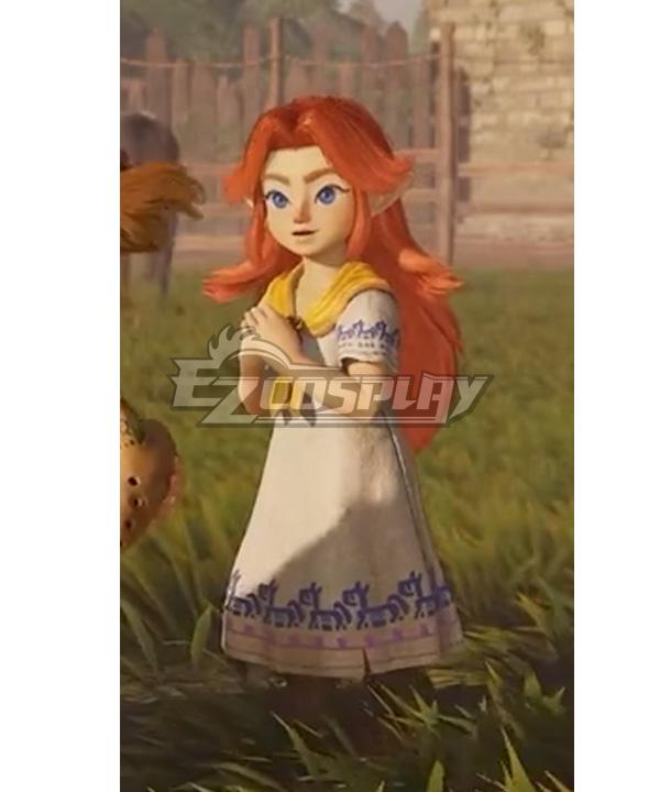 TLOZ Ocarina of Time Remake Female Npc Cosplay Costume