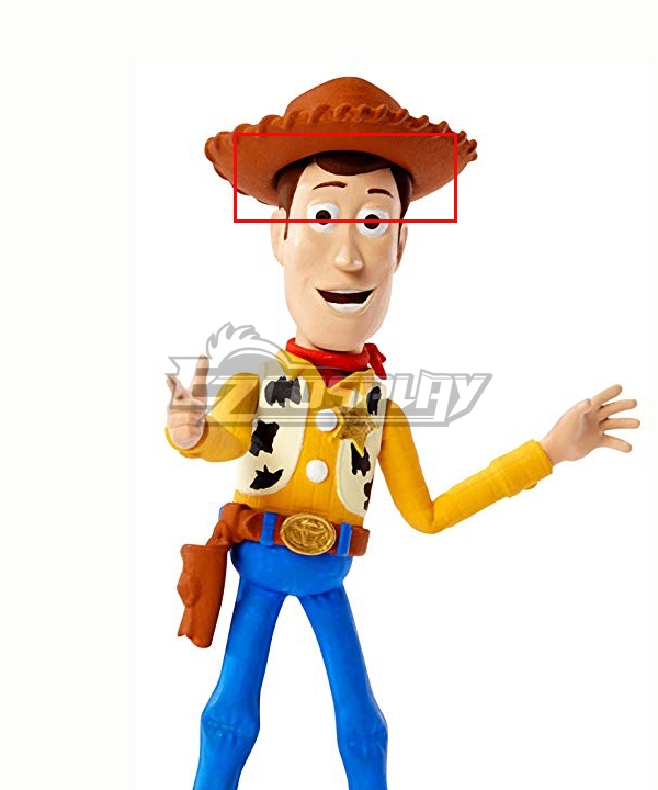 Disney Pixar Toy Story Woody Brown Cosplay Wig