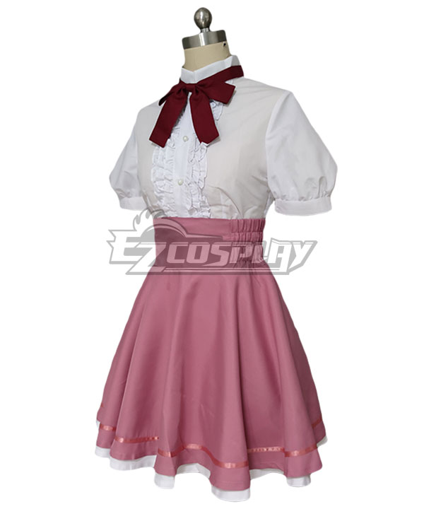 chii pink dress cosplay Anime/Manga Chobits Chi Cosplay Costume Lolita Pink Dress /