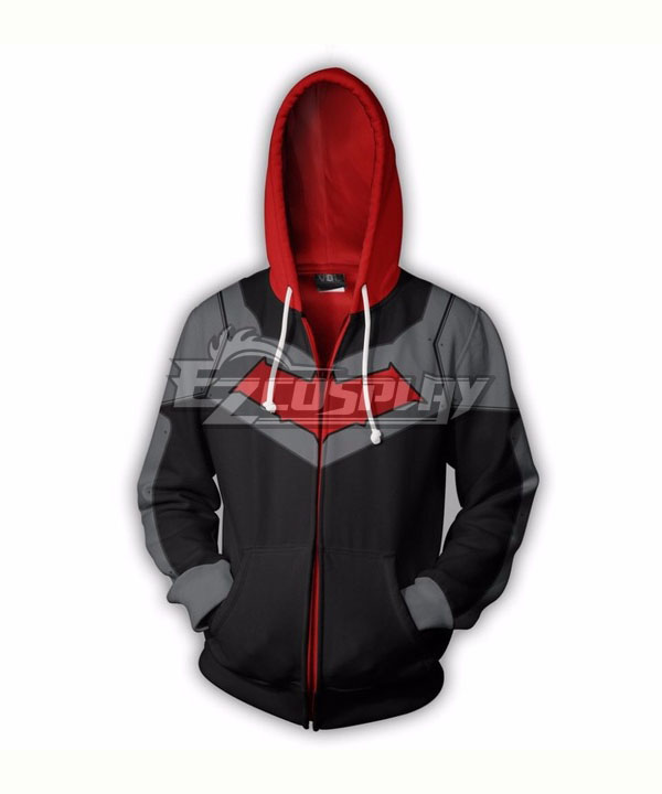 

DC Comics Red Hood Jason Todd Coat Hoodie Cosplay Costume