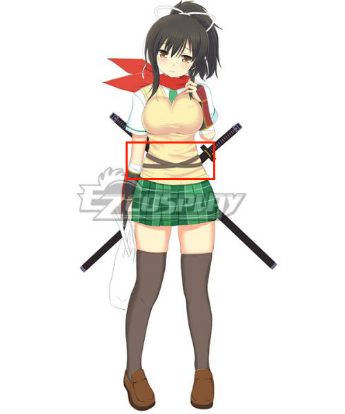 

Senran Kagura Burst Re: Newal Asuka Cosplay Costume Only Belt