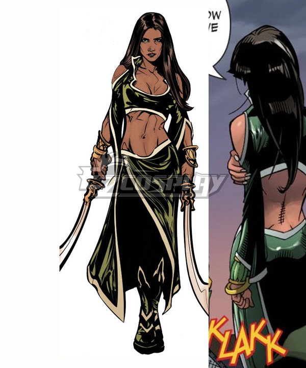 

DC Comics Talia Al Ghul Cosplay Costume