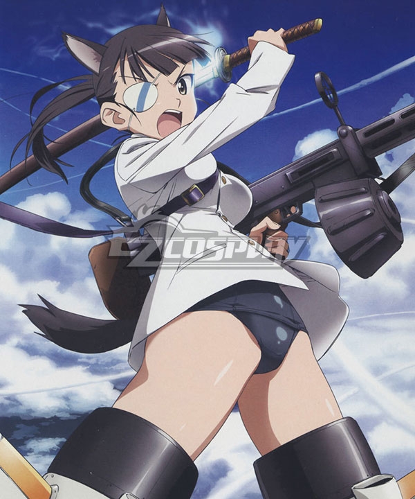 

Strike Witches Major Mio Sakamoto Cosplay Costume