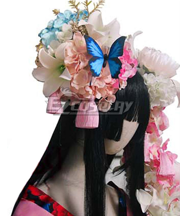 ☆yuko☆ xxxHolic Yuko Ichihara Pink Kimono Cosplay Costume