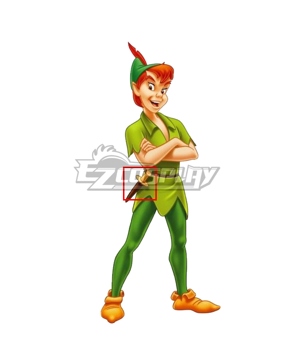 Peter Pan Adult Men  Dagger Cosplay Weapon Prop