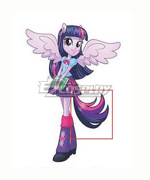 

My Little Pony Equestria Girls Twilight Sparkle Tail Cosplay Accessory Prop