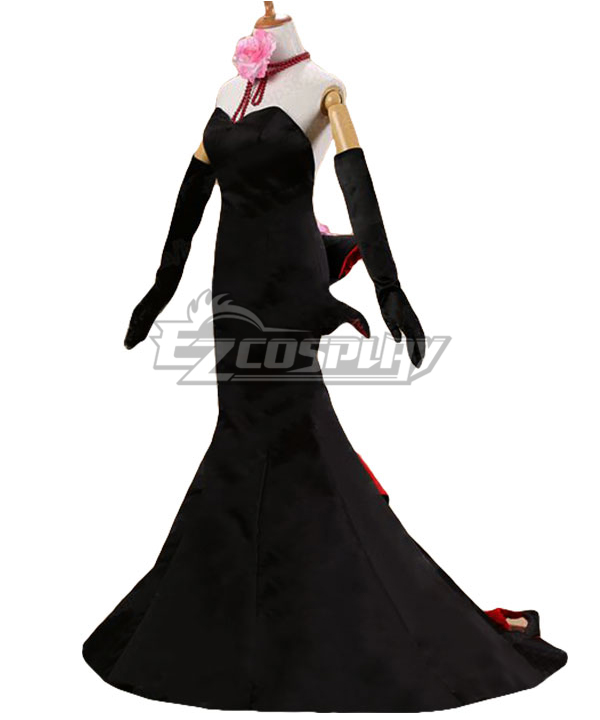 xxxHolic Yuko Ichihara Black Dress Cosplay Costume