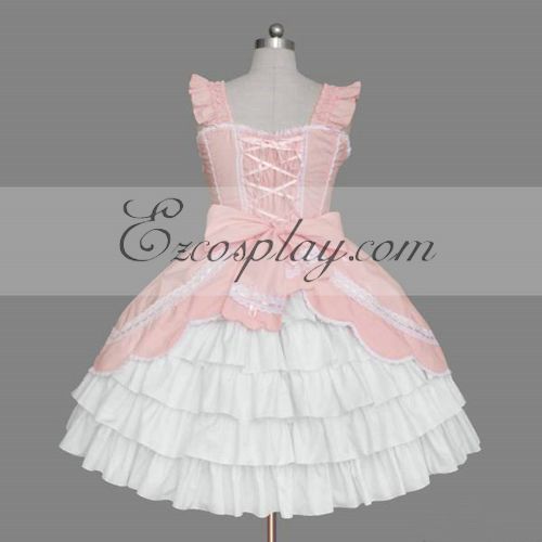

Pink Gothic Lolita Dress - ELT0080