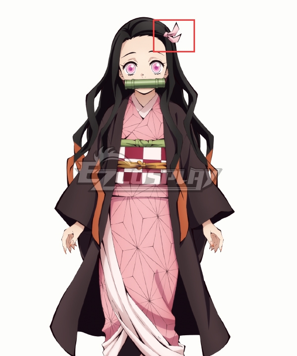 

Demon Slayer: Kimetsu No Yaiba Nezuko Kamado Headwear Cosplay Accessory Prop