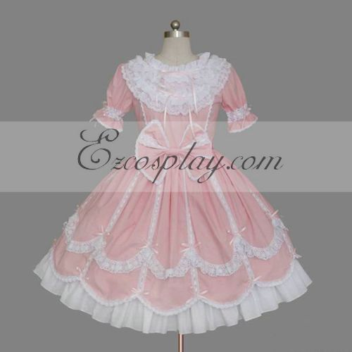 

Pink Gothic Lolita Dress -LTFS0083