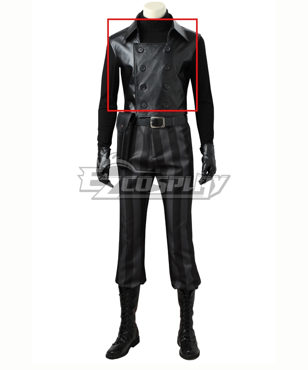 

Spiderman Spider-Man Noir Spider Man Noir Cosplay Costume - Only Vest