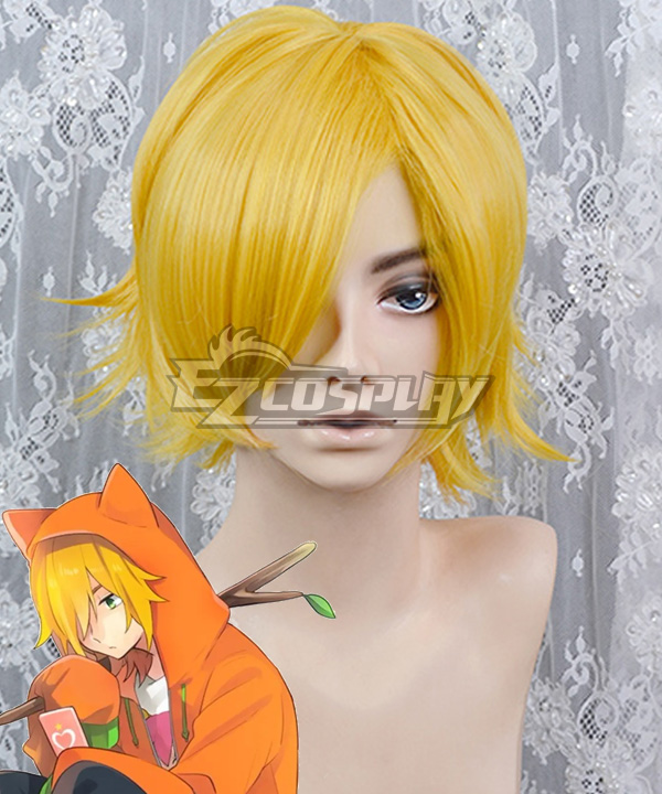 #COMPASS Marcos SS Golden Cosplay Wig
