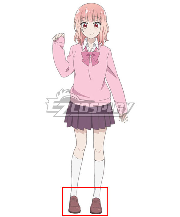 

A Destructive God Sits Next to Me Kotoko Sumiso Brown Cosplay Shoes