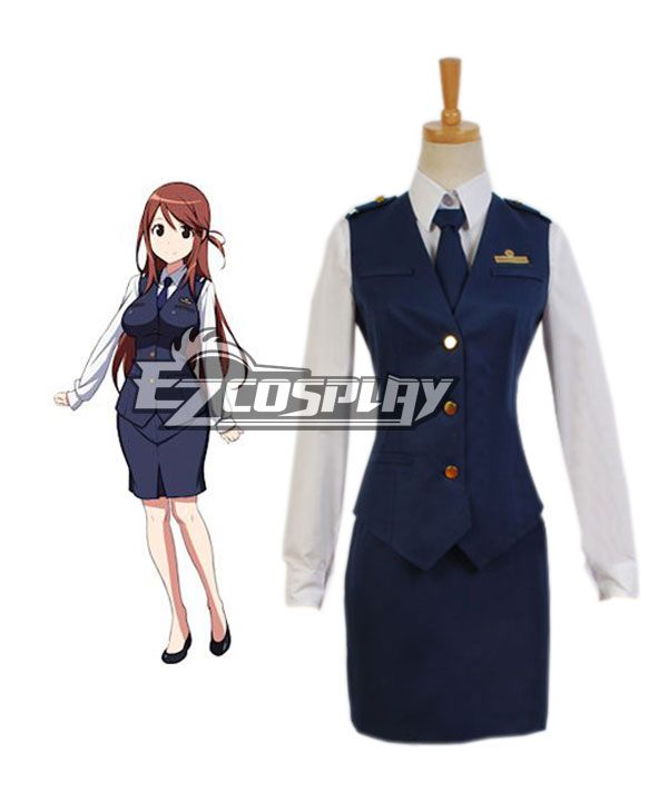 

RAIL WARS! Nana Iida Uniform Cosplay Costume