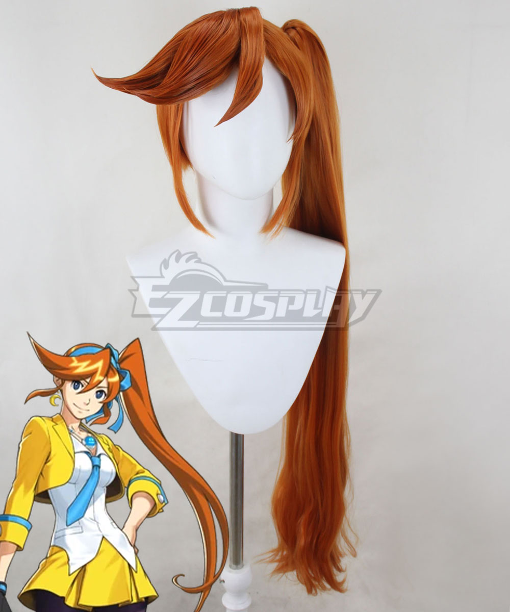 Ace Attorney Gyakuten Saiban Athena Cykes Origin Cosplay Wig