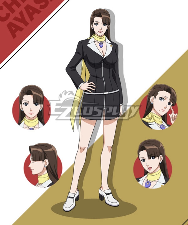 Ace Attorney Season 2 Mia Fey Cosplay Costume