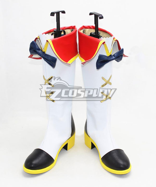 Aikatsu Stars! Yume Nijino White Cosplay Shoes