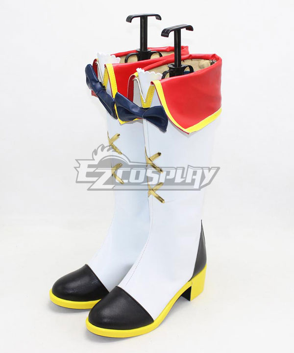 Aikatsu Stars! Yume Nijino White Cosplay Shoes
