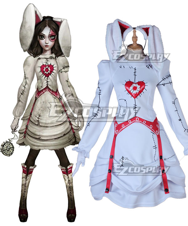 Alice: Asylum Alice: Madness Returns DLC Alice Rabbit Plush Dress Cosplay Costume
