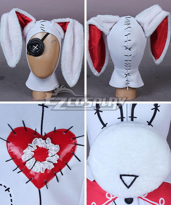 Alice Asylum Alice Madness Returns DLC Alice Kaninchen Pluschkleid Cosplay Kostum