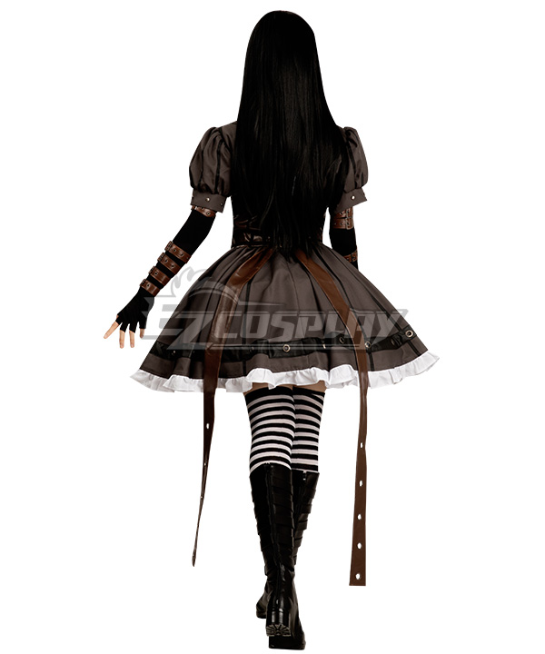 Alice: Madness Return Alice Punk Cosplay Costume