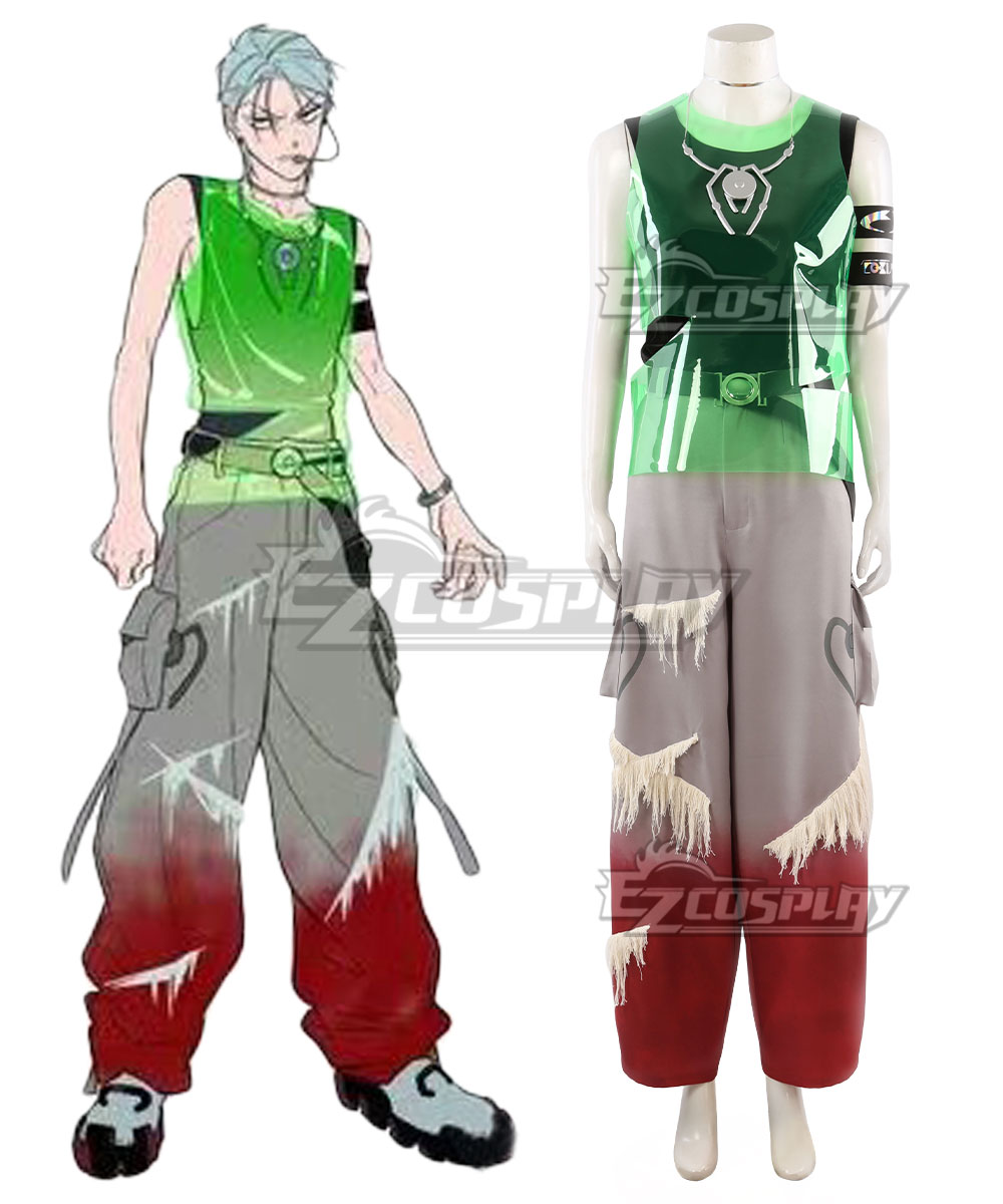 ALIEN STAGE FINAL Till PVC Cosplay Costume