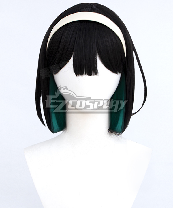 Alien Stage sua Black Cosplay Wig