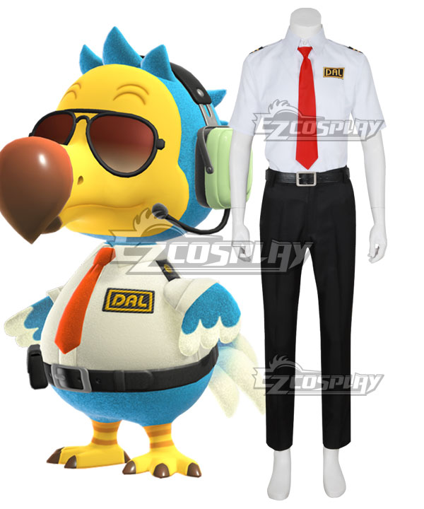 Animal Crossing: New Horizon Wilbur Dodo Bird Orville Cosplay Costume