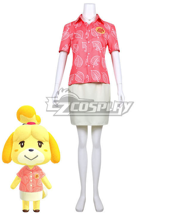 Animal Crossing: New Horizons Isabelle Cosplay Costume