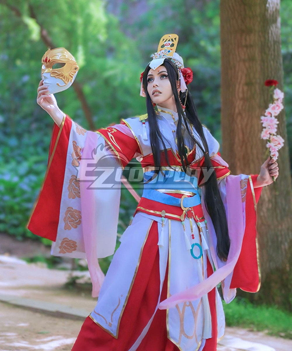 Tian Guan Ci Fu Heaven Official's Blessing Anime Xianle Crown Prince Flower Crown Martial God Xie Lian Cosplay Costume