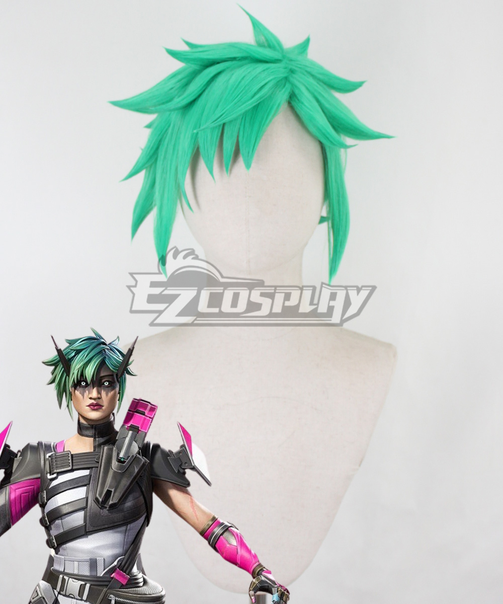 Apex Legends Alter Green Cosplay Wig