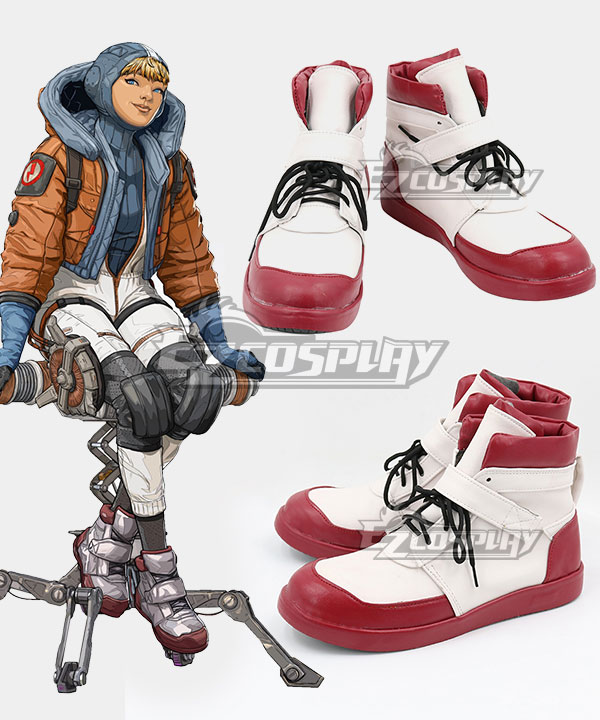 Apex legends Wattson Silver Cosplay Shoes